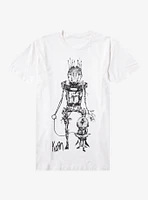 Korn Robot Man Boyfriend Fit Girls T-Shirt