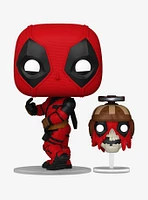 Funko Pop! Marvel Deadpool & Wolverine Deadpool with Headpool Vinyl Bobblehead