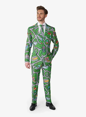 Carpet City Green Suit