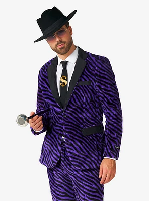 Pimp Faux Fur Purple Suit