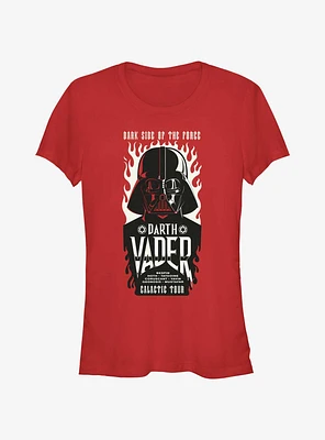 Star Wars Year of the Dark Side Darth Vader Force Tour Girls T-Shirt