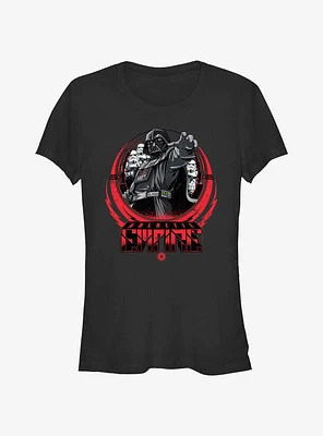 Star Wars Year of the Dark Side Galactic Empire Lockup Girls T-Shirt