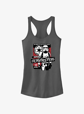 Star Wars Year of the Dark Side Stormtrooper Graffiti Girls Tank