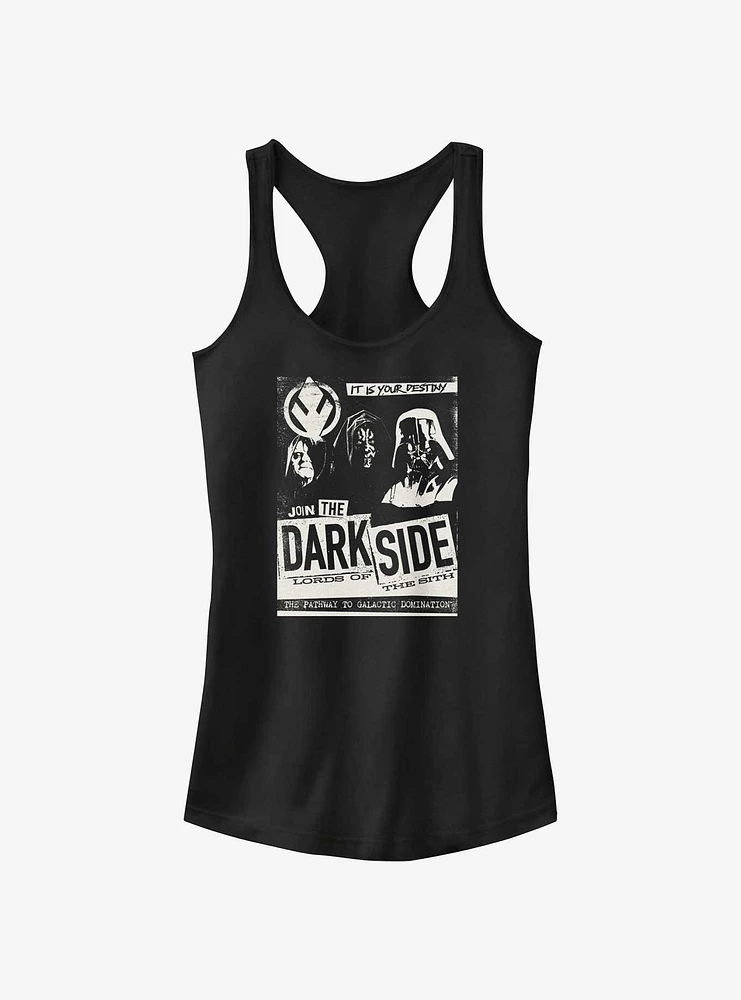 Star Wars Year of the Dark Side Join Our Girls Tank