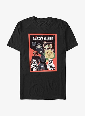 Star Wars Year Of The Dark Side Villains Galaxy T-Shirt