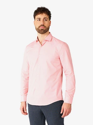 Lush Blush Long Sleeve Button-Up Shirt