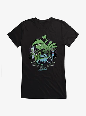 Danny Phantom Ghost Villains Girls T-Shirt