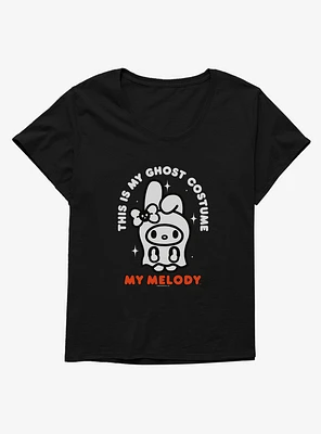 Hello Kitty And Friends My Melody Ghost Costume Girls T-Shirt Plus