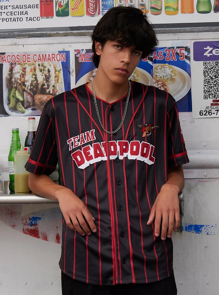 Our Universe Marvel Deadpool & Wolverine Baseball Jersey