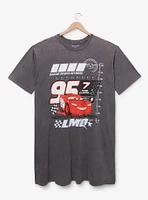 Disney Pixar Cars Lightning McQueen Plus T-Shirt Dress — BoxLunch Exclusive