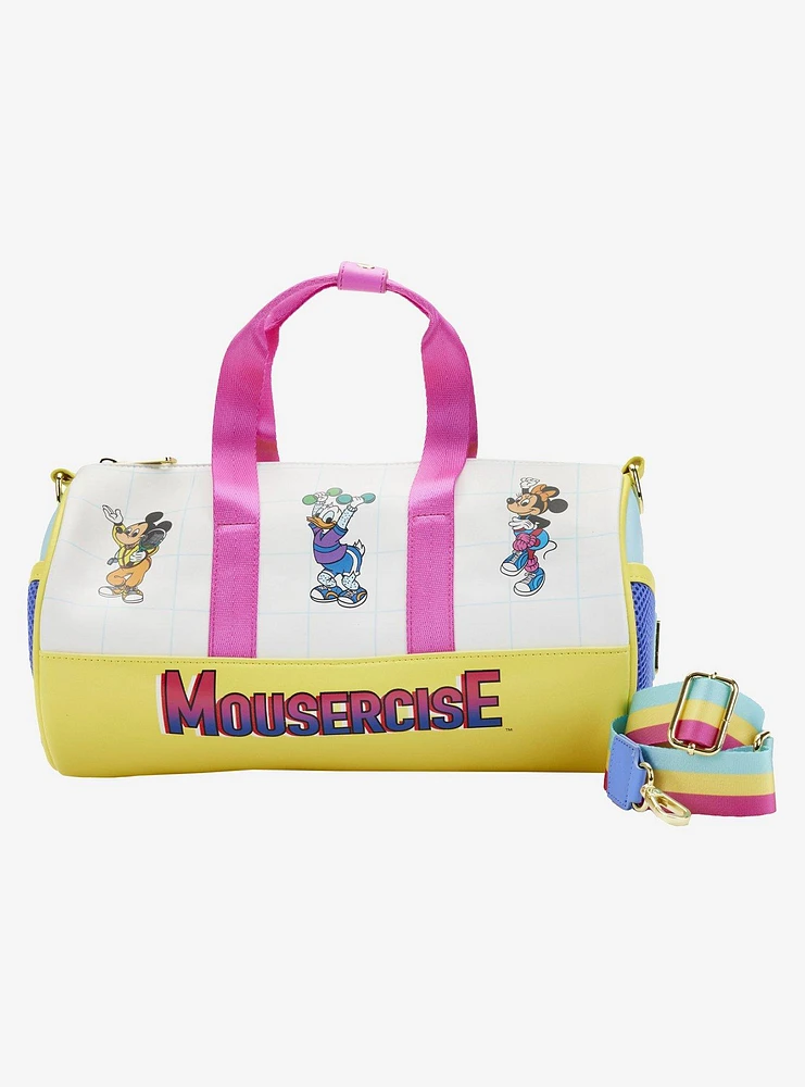 Loungefly Disney Mousercise Duffle Bag