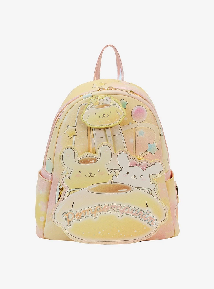 Loungefly Pompompurin Rollercoaster Carnival Mini Backpack