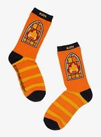 Studio Ghibli® Howl's Moving Castle Calcifer Window Crew Socks