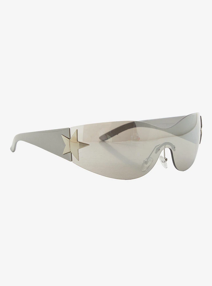 Silver Superstar Sunglasses