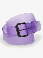 Purple Jelly Clear Belt