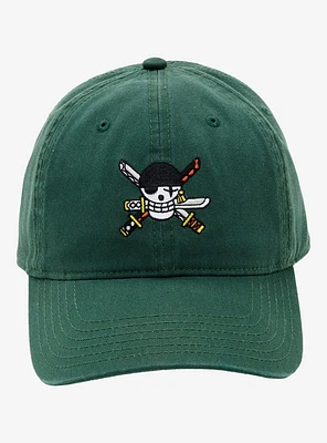 One Piece Zoro Jolly Roger Ball Cap — BoxLunch Exclusive