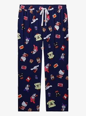 Sanrio Hello Kitty and Friends Kawaii Mart Allover Print Plus Sleep Pants — BoxLunch Exclusive