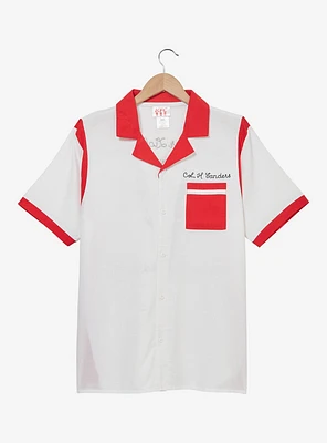 KFC Colonel Sanders Color Block Woven Button-Up - BoxLunch Exclusive