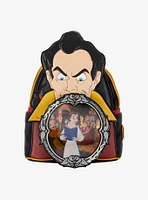 Loungefly Disney Beauty And The Beast Gaston Mirror Scene Mini Backpack