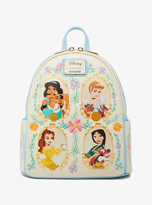 Loungefly Disney Princess Frame Glitter Mini Backpack — BoxLunch Exclusive