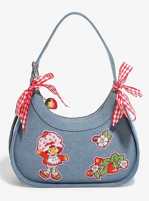 Strawberry Shortcake Denim Ribbon Handbag — BoxLunch Exclusive