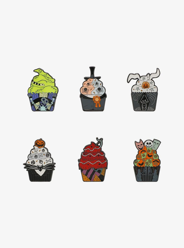 Loungefly The Nightmare Before Christmas Cupcake Blind Box Enamel Pin