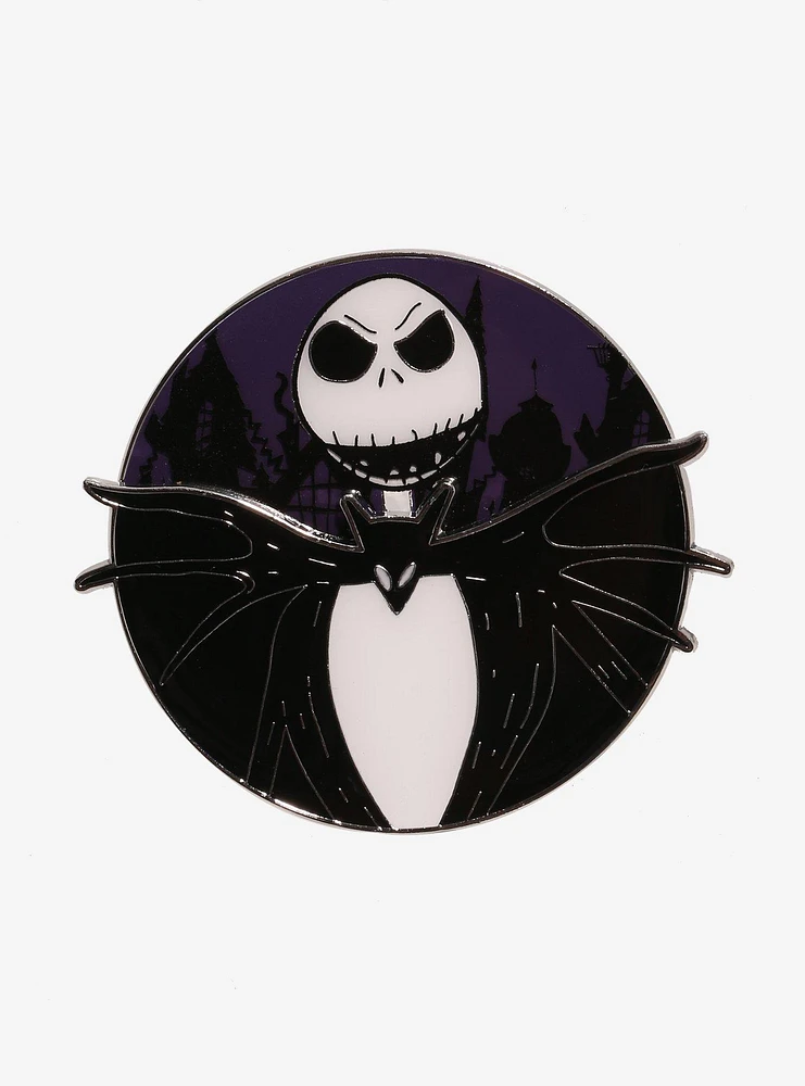 Loungefly The Nightmare Before Christmas Jack Face Spinner Enamel Pin