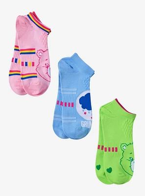 Care Bears Sport No-Show Socks 3 Pair