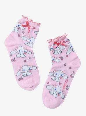 Cinnamoroll Cherries Bow Ankle Socks