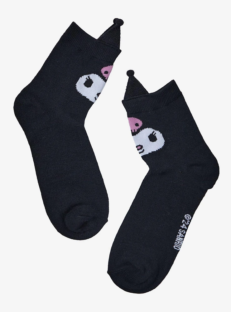 Kuromi 3D Ear Ankle Socks