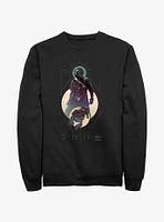 Dune: Part Two Paul Atreides Moon Portrait Sweatshirt