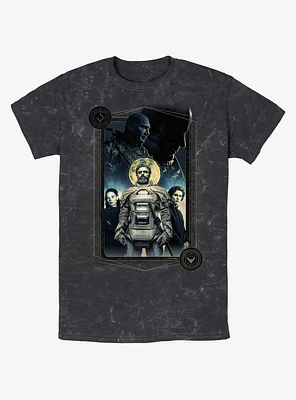 Dune: Part Two Character Poster Mineral Wash T-Shirt