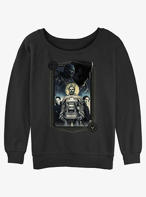 Dune: Part Two Character Poster Girls Slouchy Sweatshirt