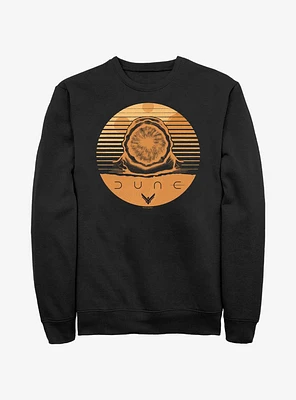 Dune: Part Two Arrakis Sandworm Stamp Sweatshirt