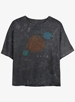 Dune: Part Two Universe Icons Mineral Wash Girls Crop T-Shirt