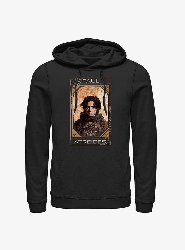 Dune: Part Two Paul Atreides Info Portrait Hoodie