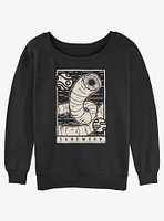 Dune: Part Two Sandworm Illustration Girls Slouchy Sweatshirt