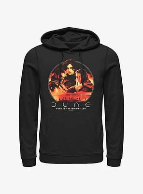 Dune: Part Two Characters Circle Icon Hoodie