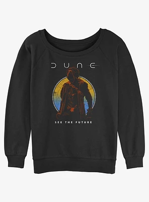 Dune: Part Two See The Future Girls Slouchy Sweatshirt