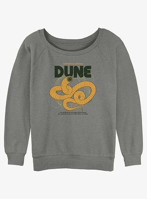 Dune: Part Two Shai-Hulud Info Girls Slouchy Sweatshirt