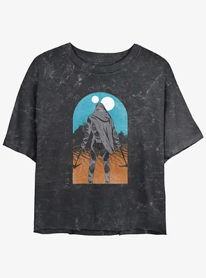Dune: Part Two Desert Rider Tombstone Mineral Wash Girls Crop T-Shirt