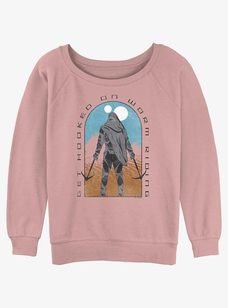 Dune: Part Two Desert Rider Tombstone Girls Slouchy Sweatshirt