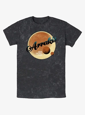 Dune: Part Two Arrakis Badge Mineral Wash T-Shirt