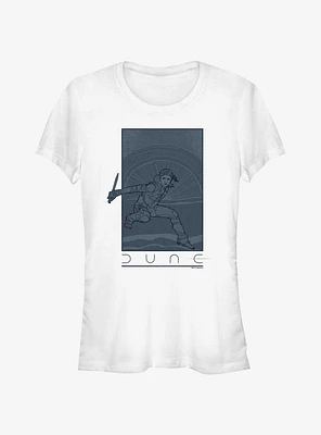 Dune: Part Two Chani Retro Illustration Girls T-Shirt