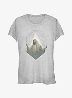 Dune: Part Two Jessica Geometric Portrait Girls T-Shirt