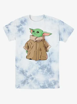 Star Wars The Mandalorian Grogu Look Tie-Dye T-Shirt