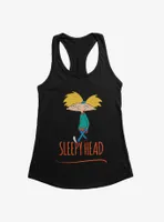 Hey Arnold! Sleepy Head Womens Tank Top