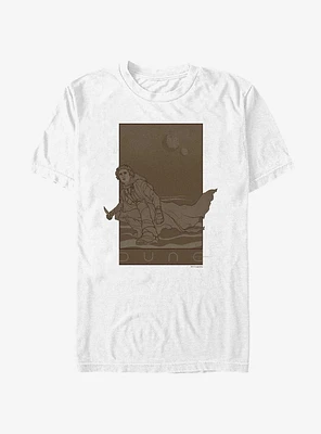 Dune: Part Two Paul Atreides Retro Illustration T-Shirt