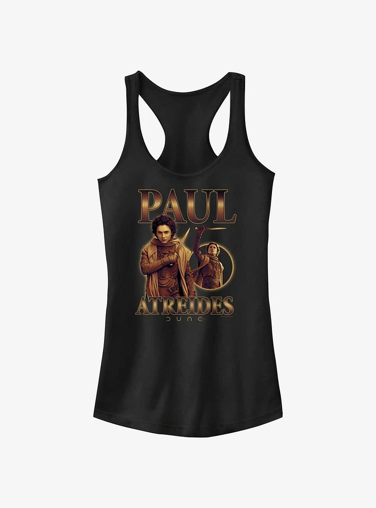 Dune: Part Two Paul Atreides Retro Girls Tank