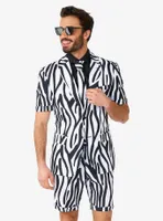 Zazzy Zebra Summer Short Suit